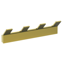 Крючок Wonzon & Woghand WW-8345-BG брашированное золото