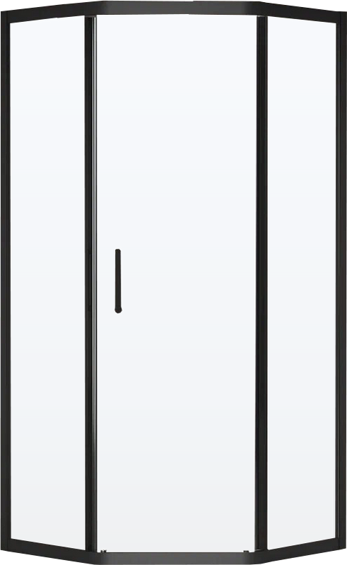Душевой уголок RGW Passage PA-86B 38088600-14N 1000x1000x1950, профиль черный