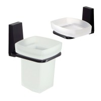 Набор Стакан Wasserkraft Abens K-3228 + Мыльница K-3229 Набор Стакан Wasserkraft Abens K-3228 + Мыльница K-3229