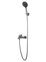 Смеситель для ванны с душем Wonzon & Woghand Alfa WW-AE3204-BGG темный графит Смеситель для ванны с душем Wonzon & Woghand Alfa WW-AE3204-BGG темный графит