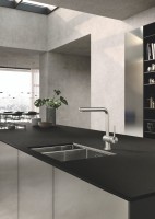 Смеситель для кухни Kludi Steel 45851F877