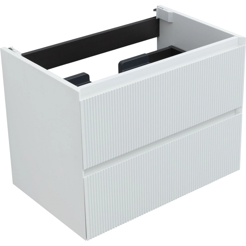 Тумба под раковину без столешницы Aquanet Альтера 70 подвесная, белая матовая