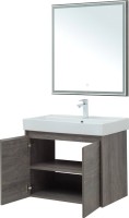Мебель для ванной комнаты Aquanet Nova Lite 75 дуб рошелье, с дверками