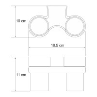 Набор Стакан Wasserkraft Berkel K-6828D + Мыльница K-6869 Набор Стакан Wasserkraft Berkel K-6828D + Мыльница K-6869