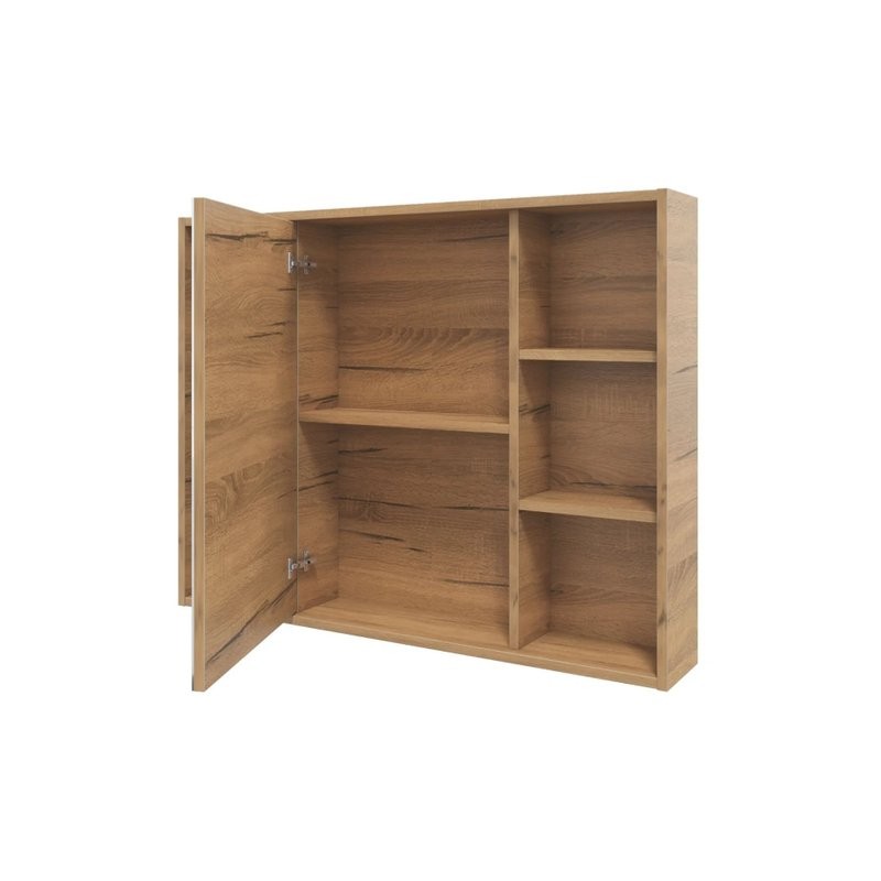 Мебель для ванной комнаты SanStar Graffa 100 дуб вотан, графит софт, раковина Фостер 100