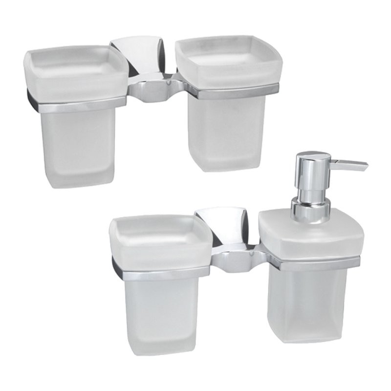 Набор Стакан Wasserkraft Wern K-2528D + Дозатор K-2589