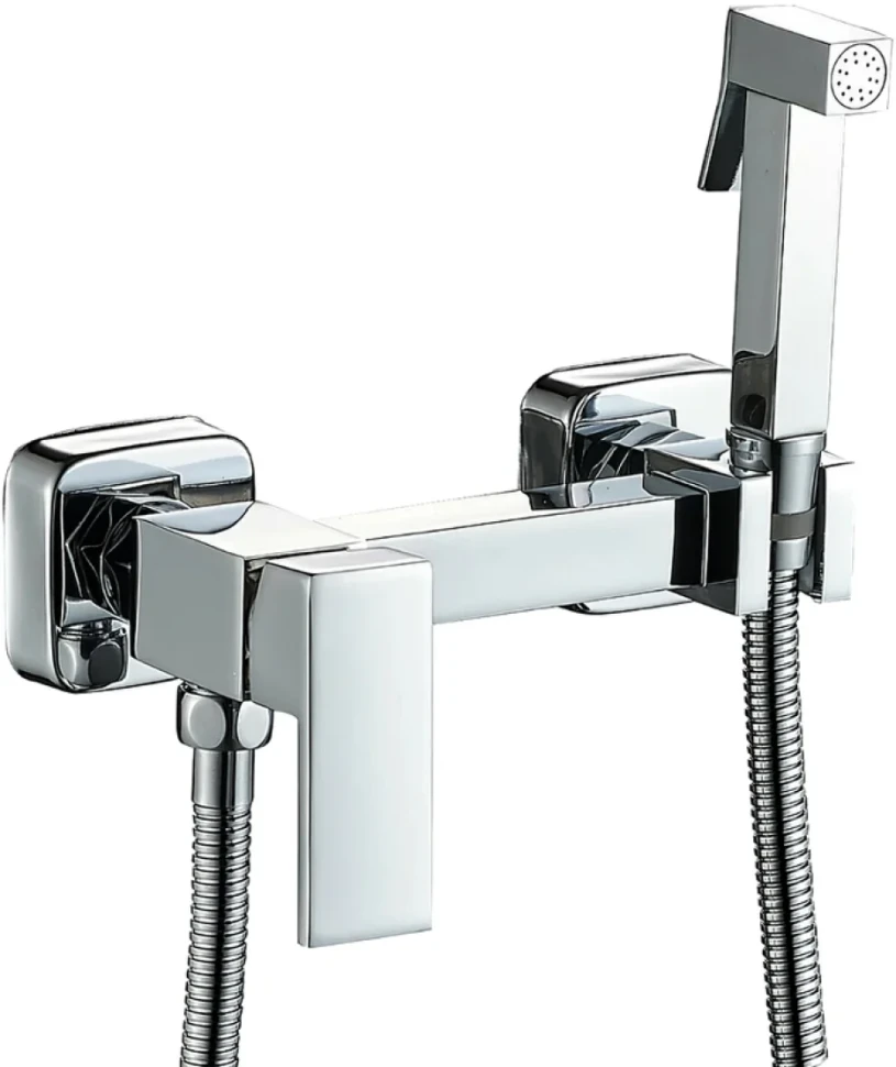 Гигиенический душ Haiba HB13 со смесителем, хром