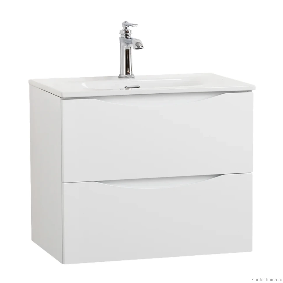 Мебель для ванной комнаты BelBagno Marino-cer-mini 60 подвесная, bianco lucido