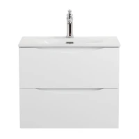 Мебель для ванной комнаты BelBagno Marino-cer-mini 60 подвесная, bianco lucido