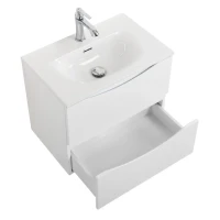 Мебель для ванной комнаты BelBagno Marino-cer-mini 60 подвесная, bianco lucido