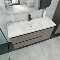 Мебель для ванной комнаты Caprigo Forte 120 R подвесная, айрон