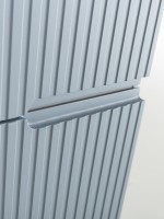 Шкаф-пенал для ванной Cezares Duet-n 40 подвесной, жемчужный голубой