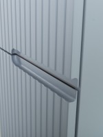 Шкаф-пенал для ванной Cezares Duet-n 40 подвесной, жемчужный голубой