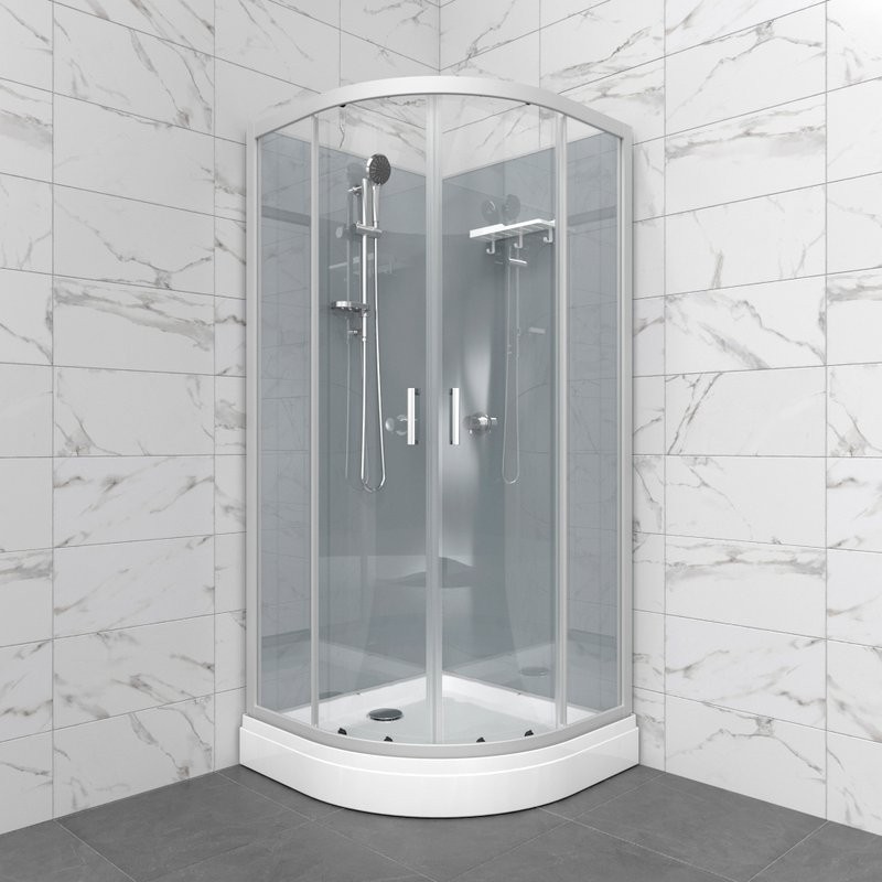 Душевая кабина Triton Прайм Сатин Щ0000077367 90х90 А без крыши