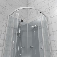 Душевая кабина Triton Прайм Сатин Щ0000077367 90х90 А без крыши