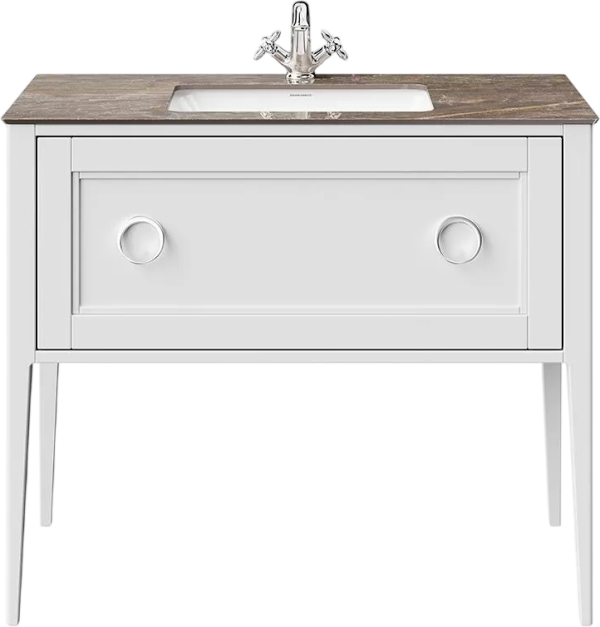 Тумба под раковину KERAMA MARAZZI Plaza Classic Neo 100 белая матовая