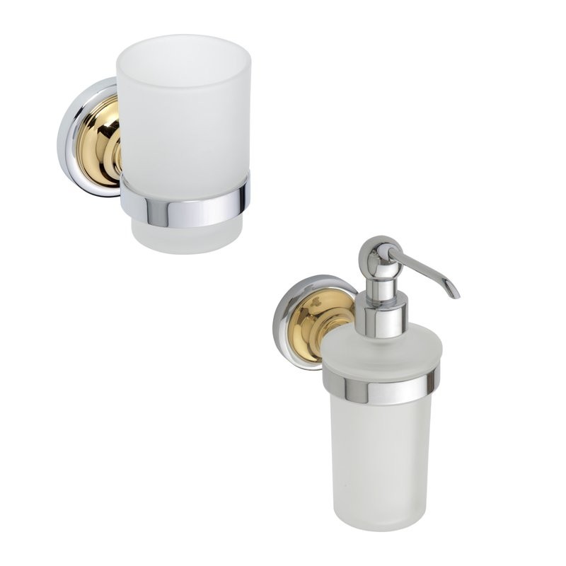 Набор Стакан Bemeta Retro 144210018 + Дозатор 144209018