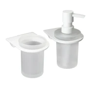 Набор Стакан Wasserkraft Kammel K-8328WHITE + Дозатор K-8399WHITE Набор Стакан Wasserkraft Kammel K-8328WHITE + Дозатор K-8399WHITE
