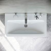 Тумба с раковиной AM.PM Gem S 75 напольная, светлый дуб