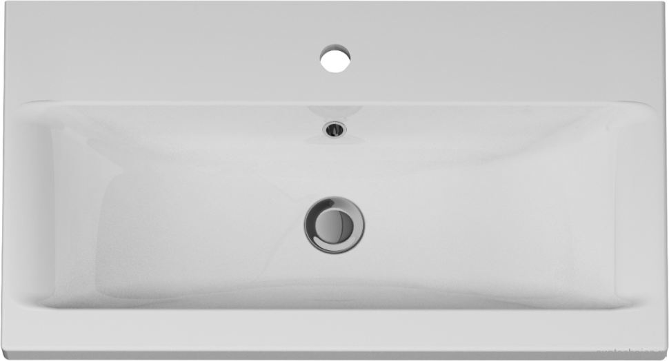 Тумба с раковиной AM.PM Gem S 75 напольная, светлый дуб