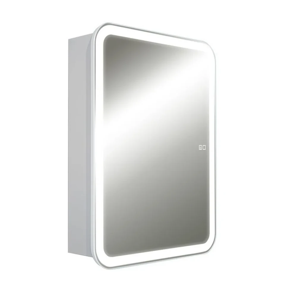 Зеркало в ванную с шкафом AQUAme AQM9202 60x80