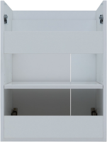 Тумба под раковину без столешницы Aquanet Практика 50 с дверцами, белая матовая