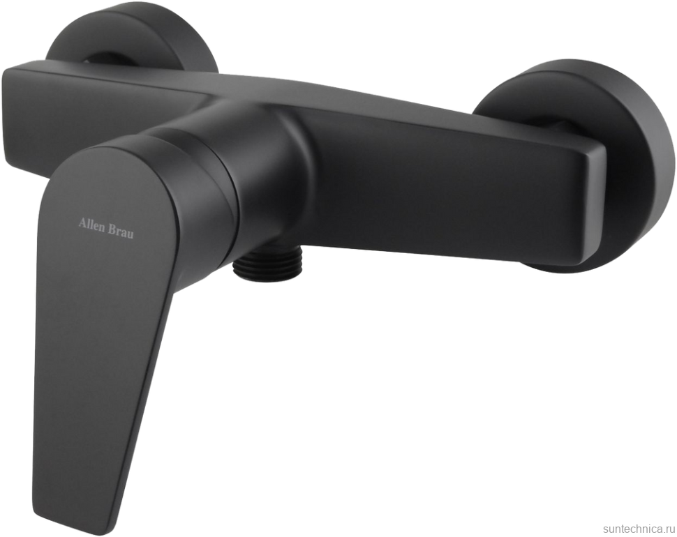Смеситель для душа Allen Brau Eclipse 5.E1004-31 матовый черный