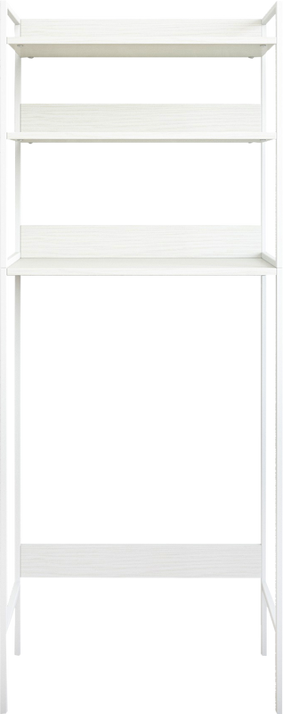 Шкаф в туалет Sanflor 82613185 белый муар