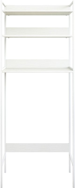 Шкаф в туалет Sanflor 82613185 белый муар