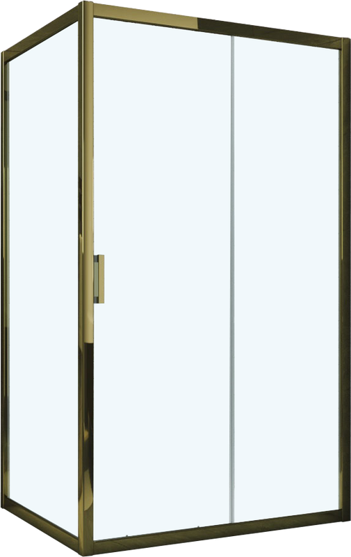 Душевой уголок Vegas Glass ZP+ZPV Tur Novo h1900 120*70 05 01 профиль бронза, стекло прозрачное