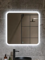 Зеркало Alavann Anna 80x80 с подсветкой Зеркало Alavann Anna 80x80 с подсветкой