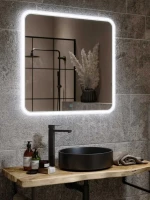 Зеркало Alavann Anna 80x80 с подсветкой Зеркало Alavann Anna 80x80 с подсветкой