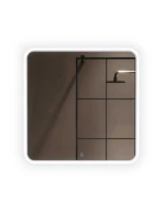 Зеркало Alavann Anna 80x80 с подсветкой Зеркало Alavann Anna 80x80 с подсветкой