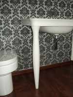 Раковина Hatria Dolcevita Y0F001 100 см, белая
