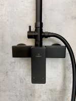 Душевая стойка AltroBagno Lamberto AltroBagnoLamberto030103MB матовая черная