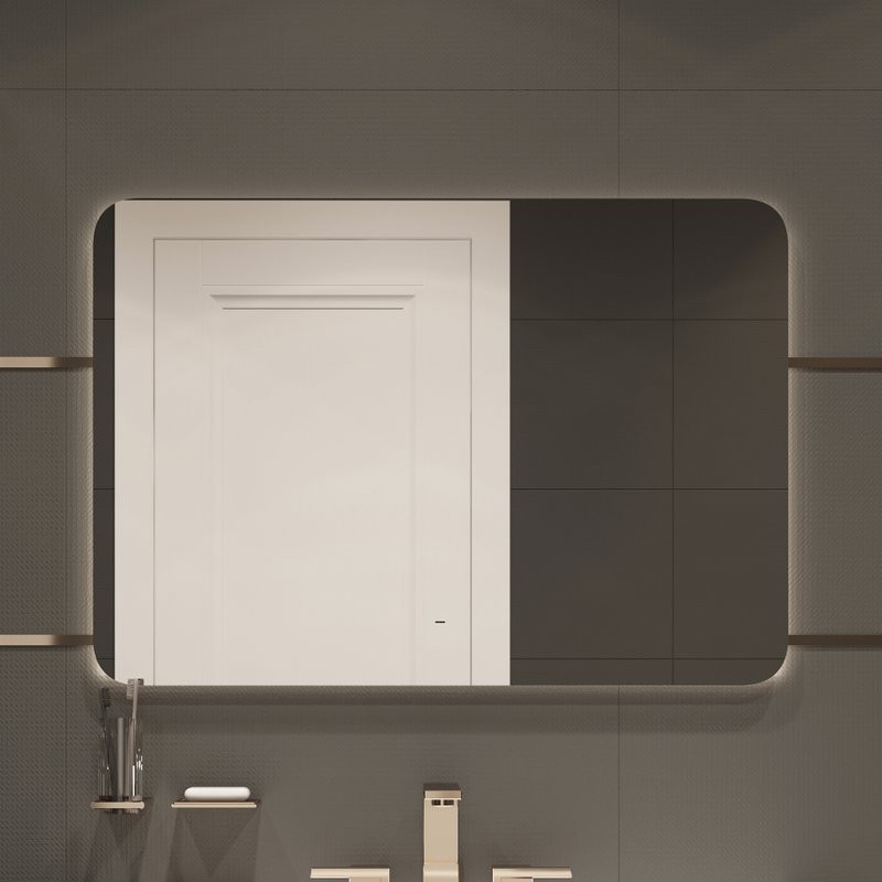 Мебель для ванной комнаты Brevita Grafit 40 L под стиральную машину, раковина Kamilla графит