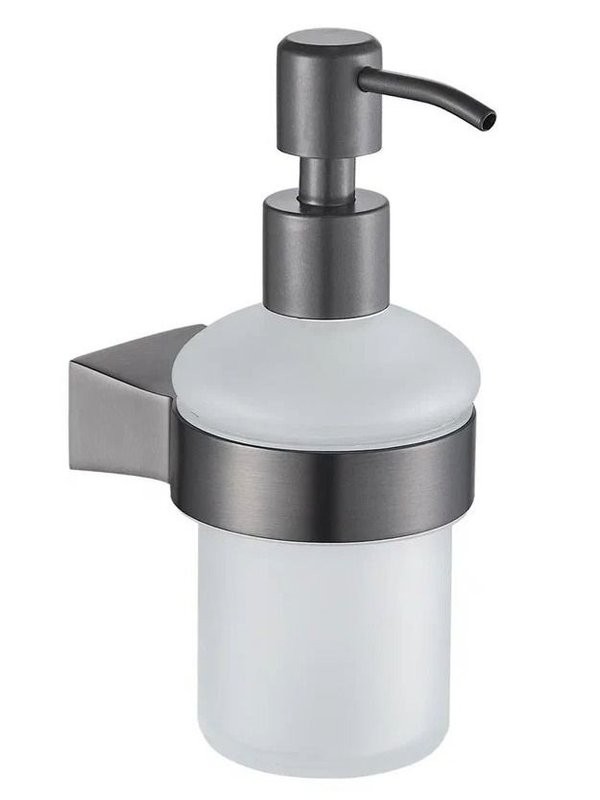 Дозатор для жидкого мыла Shevanik SG5744T вороненая сталь