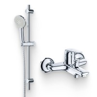 Душевой комплект Смеситель AM.PM Joy F85E10000 + Гарнитур Gem F0190000