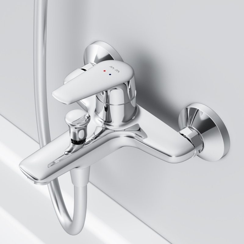 Душевой комплект Смеситель AM.PM Joy F85E10000 + Гарнитур Gem F0190000