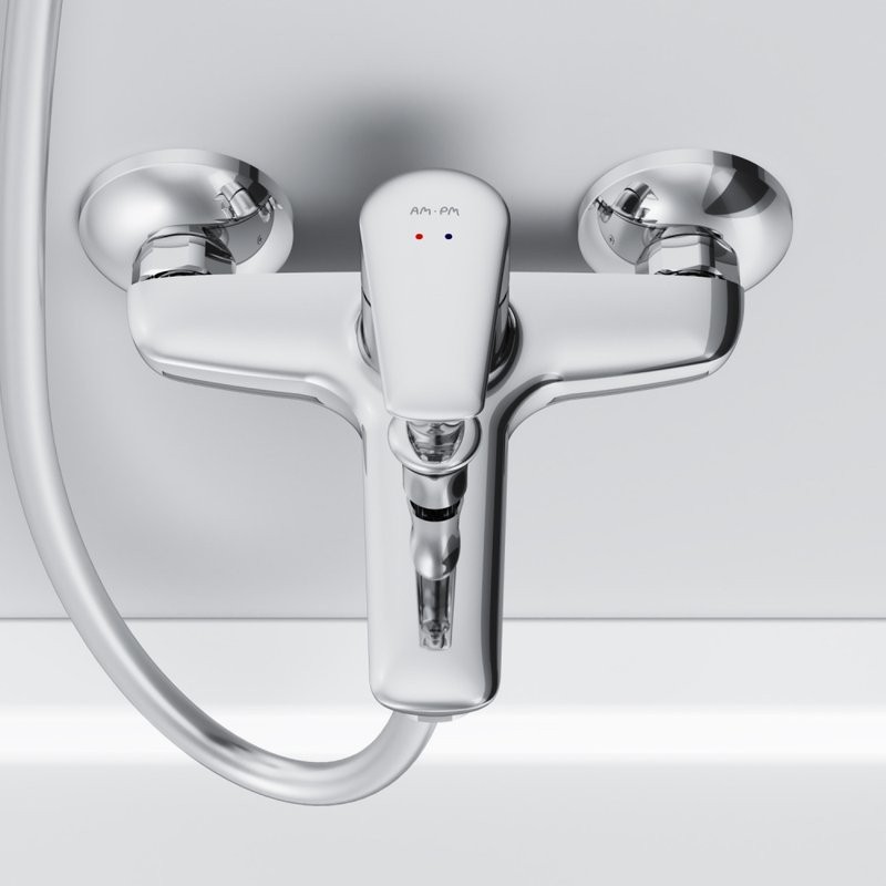 Душевой комплект Смеситель AM.PM Joy F85E10000 + Гарнитур Gem F0190000