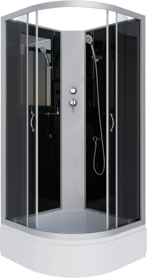 Душевая кабина Niagara Classic NG-3501-14BK 90х90 см, без крыши