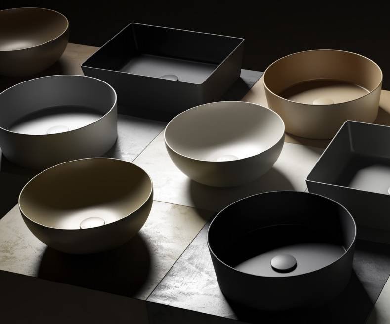 Накладная раковина Hatria Happy hour A0Y5A525 белая матовая