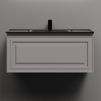 Тумба с раковиной Sancos Very 90 doha soft, раковина CN7002MB