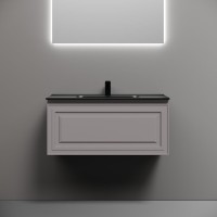 Тумба с раковиной Sancos Very 90 doha soft, раковина CN7002MB