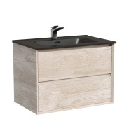 Мебель для ванной комнаты Sancos Marmi 2.0 70 дуб галифакс натуральный, раковина CN7007MB