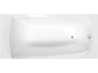 Акриловая ванна 1MarKa Elegance 170x70 см, пристенная, белая, с каркасом