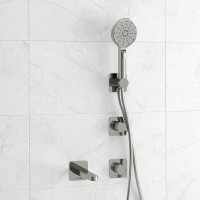 Встраиваемый смеситель для душа и ванны Wasserkraft Mosel A4651.293.295.271.087.127 С ВНУТРЕННЕЙ ЧАСТЬЮ, хром