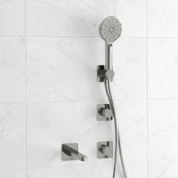 Встраиваемый смеситель для душа и ванны Wasserkraft Mosel A4651.293.295.271.087.127 С ВНУТРЕННЕЙ ЧАСТЬЮ, хром