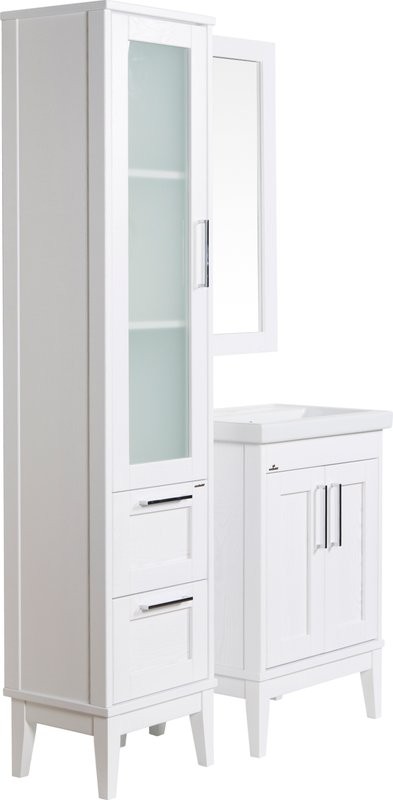 Мебель для ванной комнаты ValenHouse Эйвори 60 белая