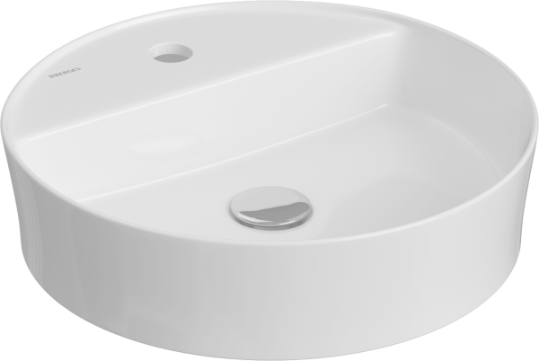 Накладная раковина Berges Ego SL 45 глянцевая белая